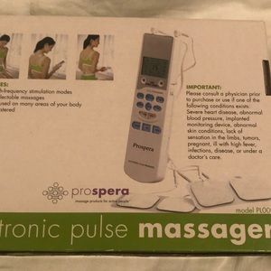 Prospera PL009 6 Program Elecronic Pulse Massage Muscle Pain Relief FDA Approved